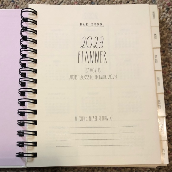 🆕 Rae Dunn PLANS 2023 Planner - Picture 6 of 11